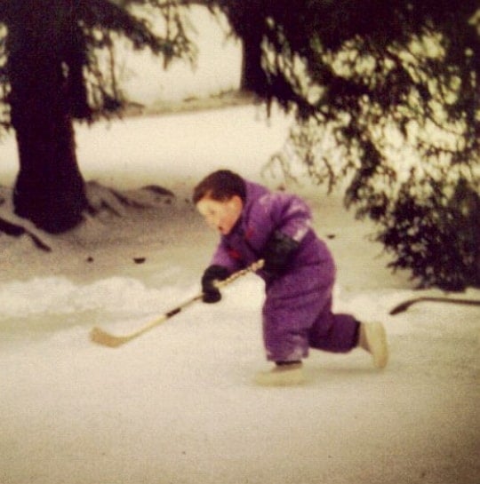 mackenzie weegar childhood pic