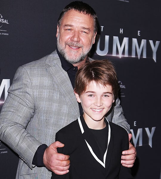 russell crowe son