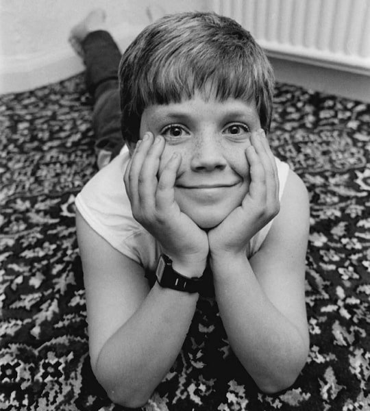 robbie williams childhood pic