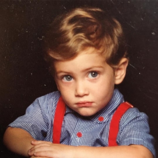 bryce papenbrook childhood pic