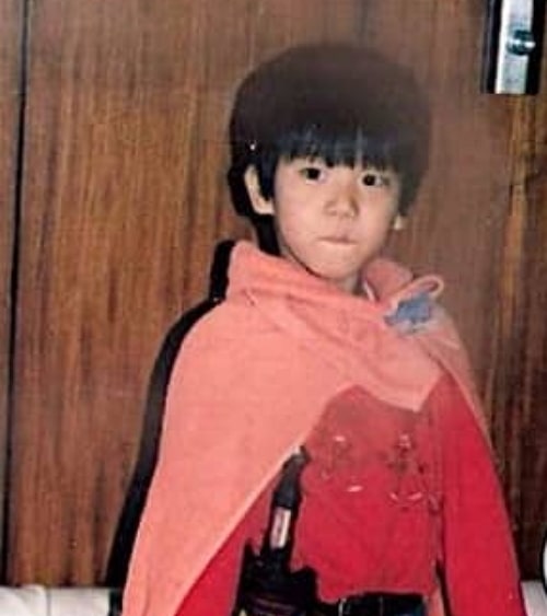 ha seok-jin childhood pic