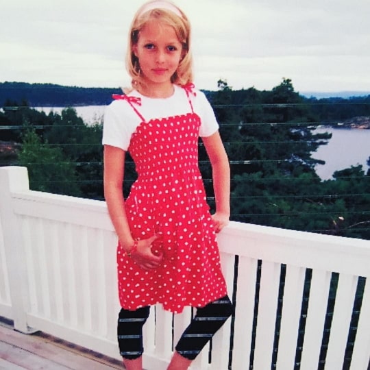 theresa frostad eggesbø childhood pic