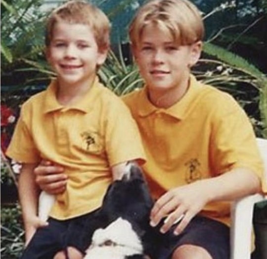 luke hemsworth childhood pic