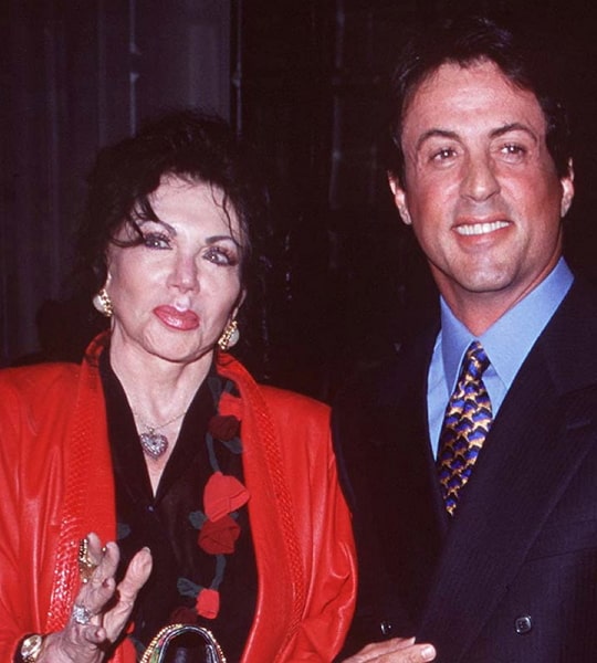 sylvester stallone mother