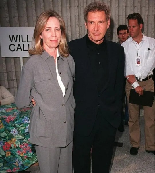 harrison ford ex wife