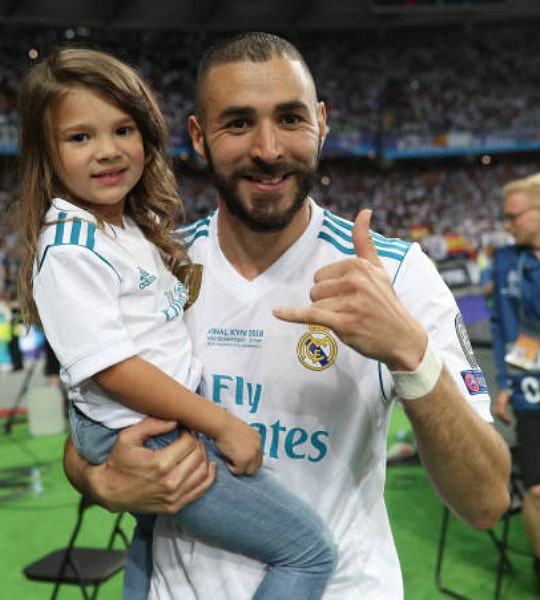 karim benzema daughter