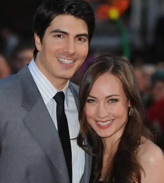 brandon routh wife