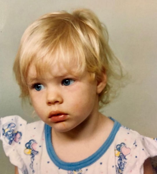 samara weaving childhood